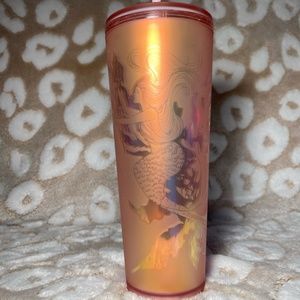 2022 Starbucks Rose Gold Siren Soft Touch Cold Cup